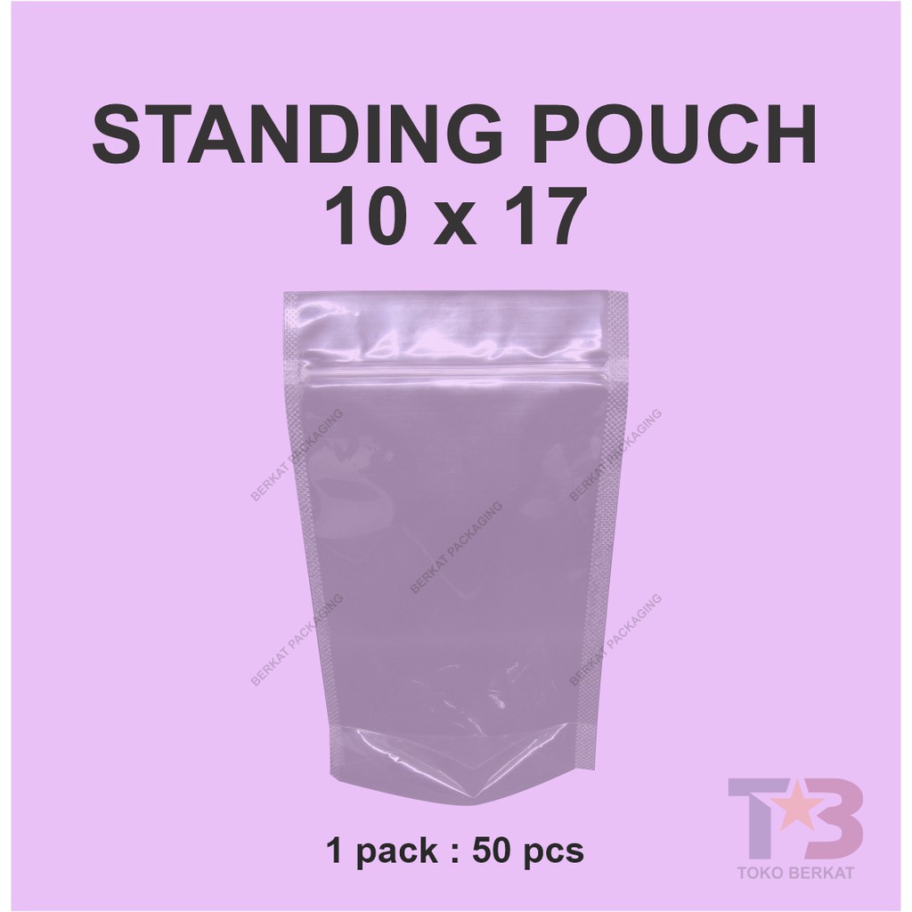 standing pouch 10x17