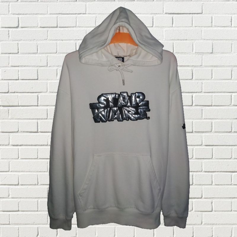 Hoodie Brand Star Wars x Design United Second (Putih Tulang)