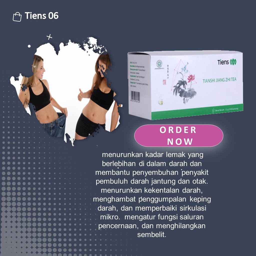 Teh teh pelangsing badan  jiang zhi teapelangsing perut buncit penghilang lemak perut ampuh