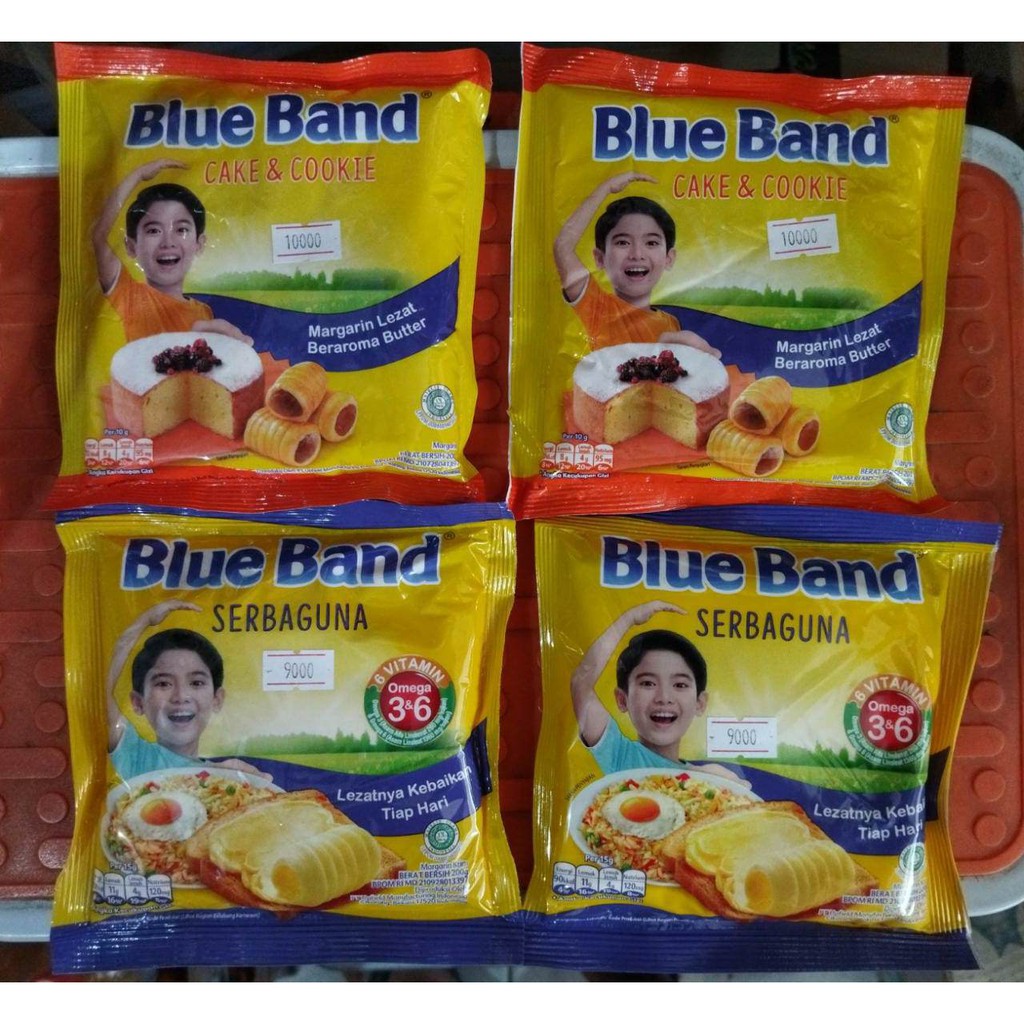 

Margarin Blue Band Serba Guna dan Cake & Cookie 200 gr