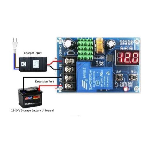 Battery Charger Control DC 6-60V Lithium Battery Charging Protection ( 604 )