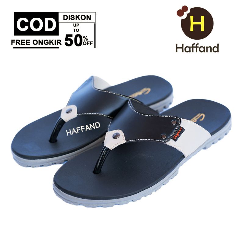 SANDAL KULIT PRIA / SANDAL JEPIT TERBARU / SANDAL PRIA - HAFFAND