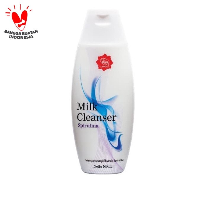 VIVA MILK CLEANSER SPIRULINA / SUSU PEMBERSIH VIVA