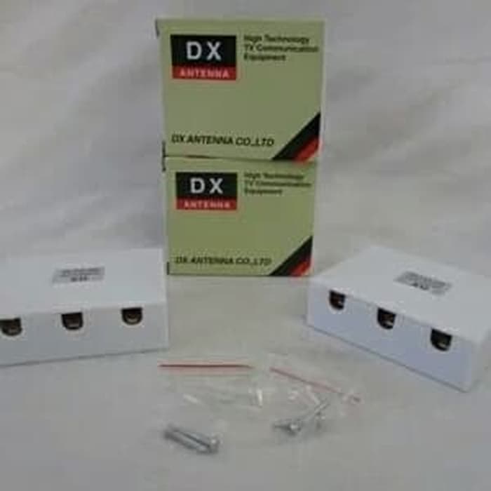 Pembagi Antena TV/ Splitter Spliter Antena TV DX 2 3 4 TV Way