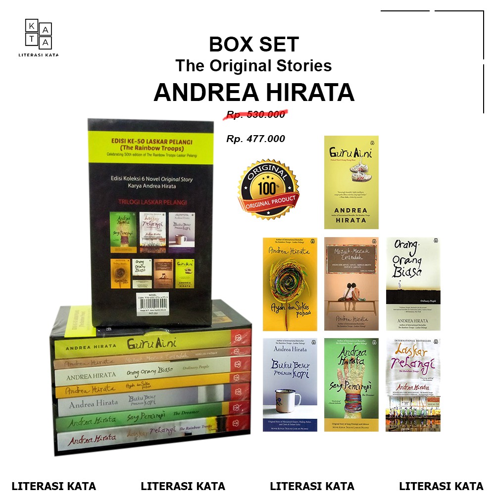 Box Set The Original Stories Andrea Hirata
