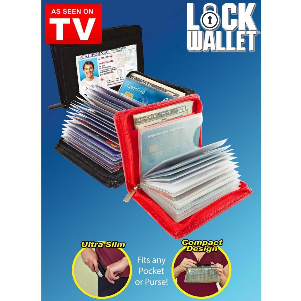 Block Wallet Dompet Kartu Kredit Secure RFID Blocking - 789522