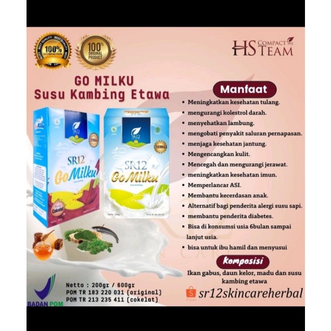 

susu kambing etawa Go milku