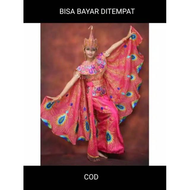 Gambar Tarian Merak Kartun Aneka Seni dan Budaya