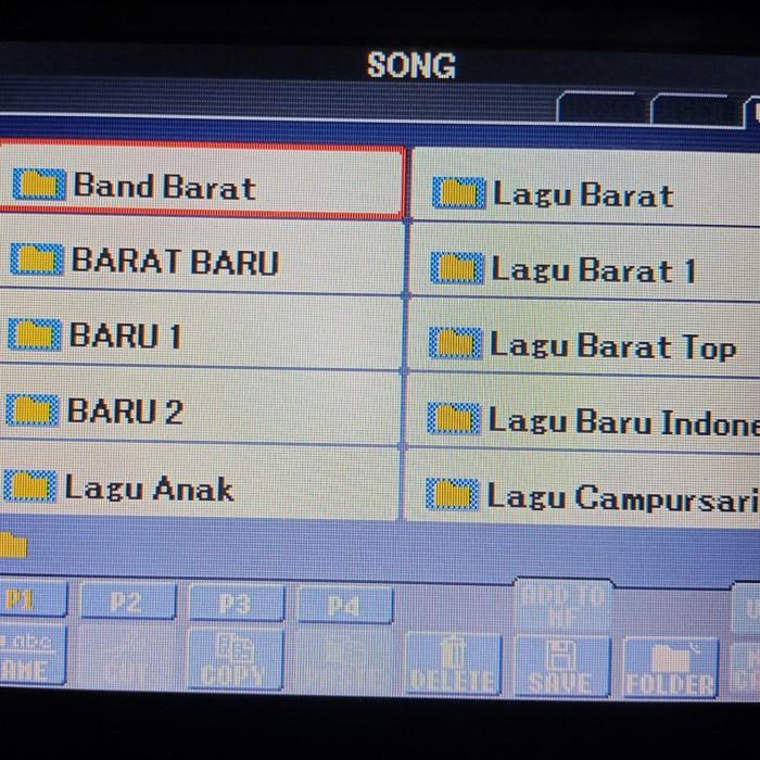 USB Lagu lagu song style keyboard yamaha PSR SX 900,700,600