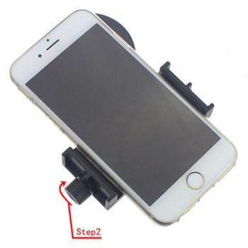 Holder Mount Universal Handphone Teropong Teleskop / Mount Smartphone ke Teropong Teleskop Monokular Binokulars