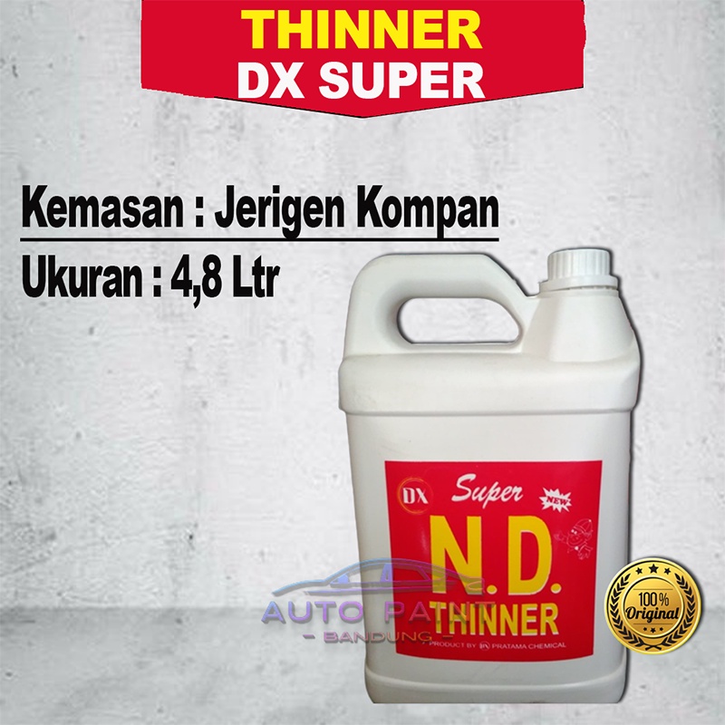 TINNER | TINER | THINNER DX ND SUPER - KOMPAN 5 LITER