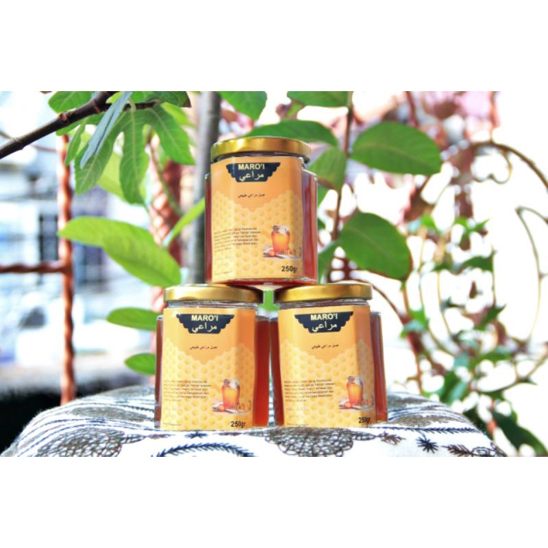 

Madu Mara'i Yaman (Negeri para Wali) 100% Asli, ukuran 250 gram