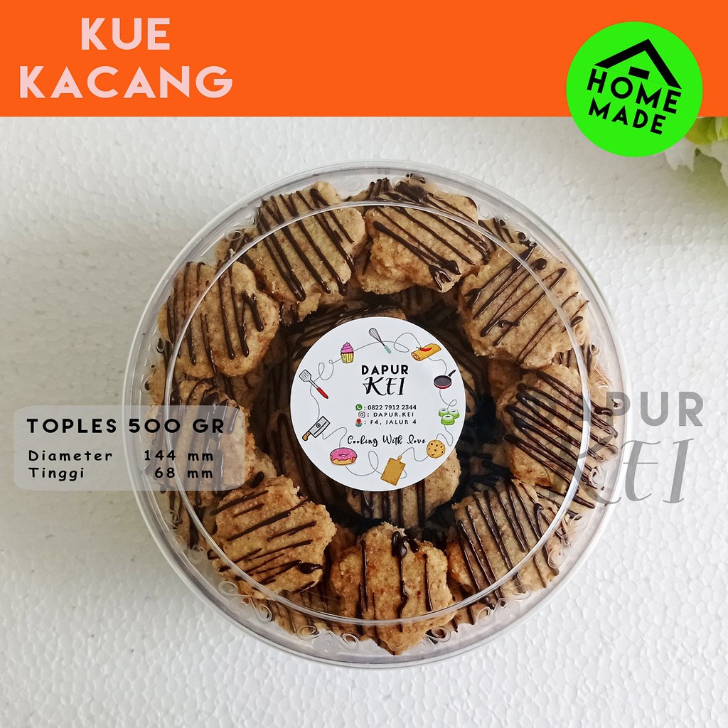

KUE KACANG UKURAN 500gr