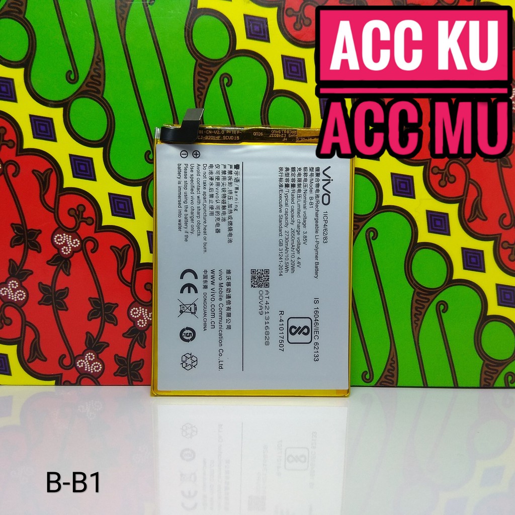 BATERAI VIVO BK-B-B1 BATTERY VIVO Y55 BATERAI VIVO BK-B- B1 ORIGINAL 99