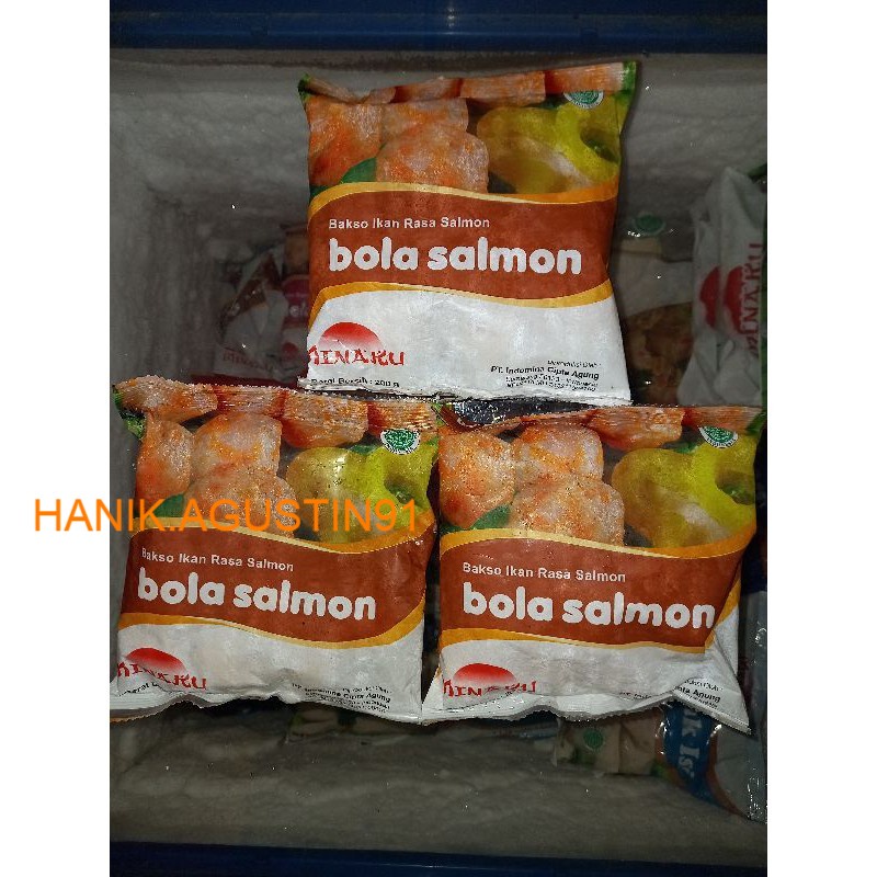 

Minaku Bola Salmon 200gr