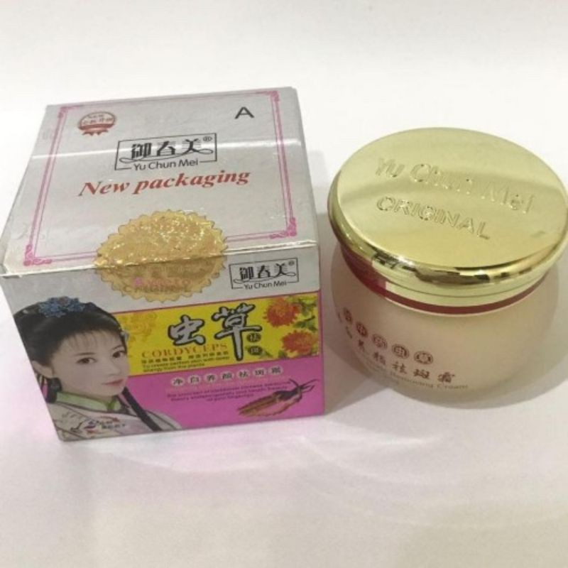 CREAM SIANG CORDYCEPS, YU CHUN MEI JAMIN ORIGINAL