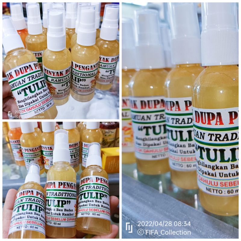 Tulip Aroma dupa Kalem / Boreh pengantin Madura / Spray Pengantin Wangi/FIFA Collection