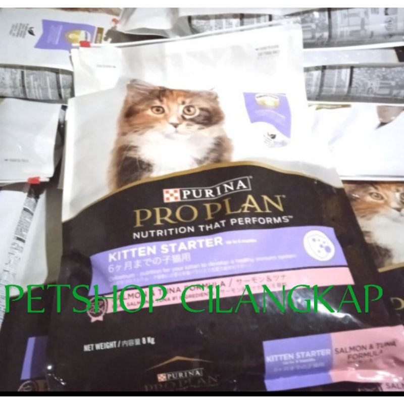 Makanan Kucing Pro Plan Proplan kitten Starter Repack 500 gr mom and baby cat