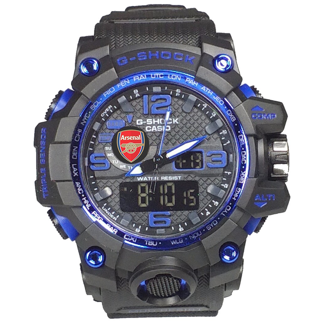 Exclusive Jam ARSENAL Double Time (List Biru)