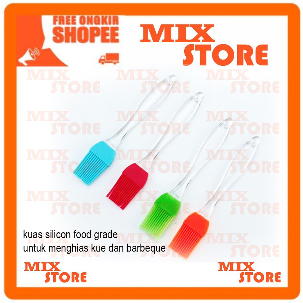 Kuas Silicone Kue Kuas Silikon BBQ  Kuas Silicone Food Grade Kuas Silikon Barbeque Multifungsi