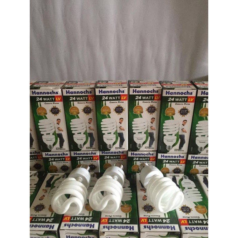 LAMPU SPIRAL 24 WATT (HANNOCHS)