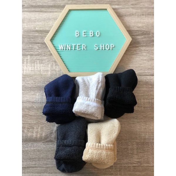 Kaos Kaki Tebal wol musim dingin unisexWinter thermal wool socks