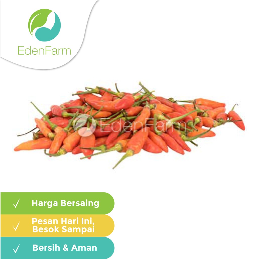 

Cabe Rawit Merah 500gr Eden Farm