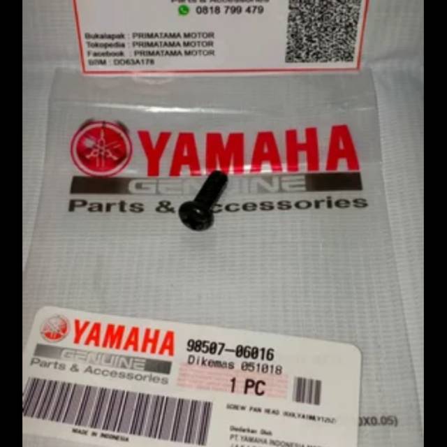 BAUT MATA KUCING RX KING ORIGINAL YAMAHA KODE PART 98507-06016