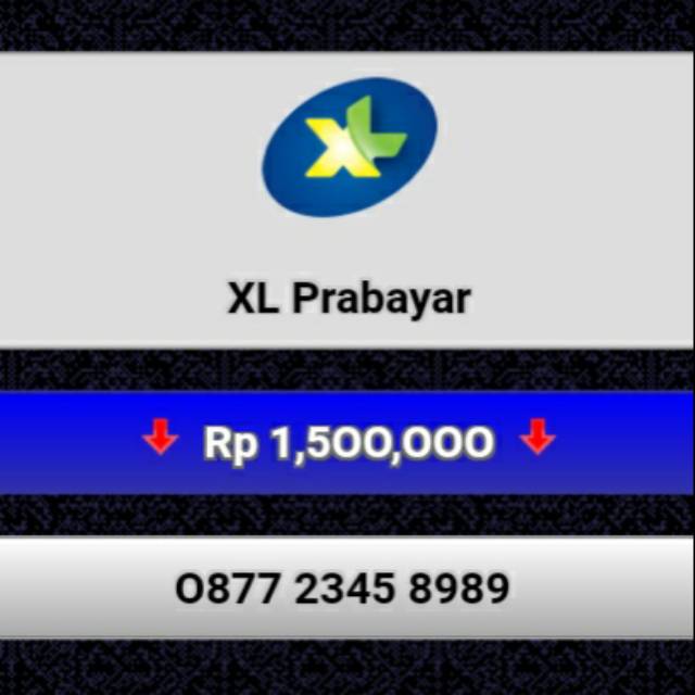 NOMOR CANTIK XL 0877 2345 8989
