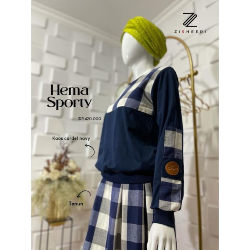 Set Rok Hema Sporty ori by Zisheeri