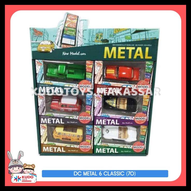 

DISKON TERBATAS! DC METAL 6 CLASSIC (70) TERBARU
