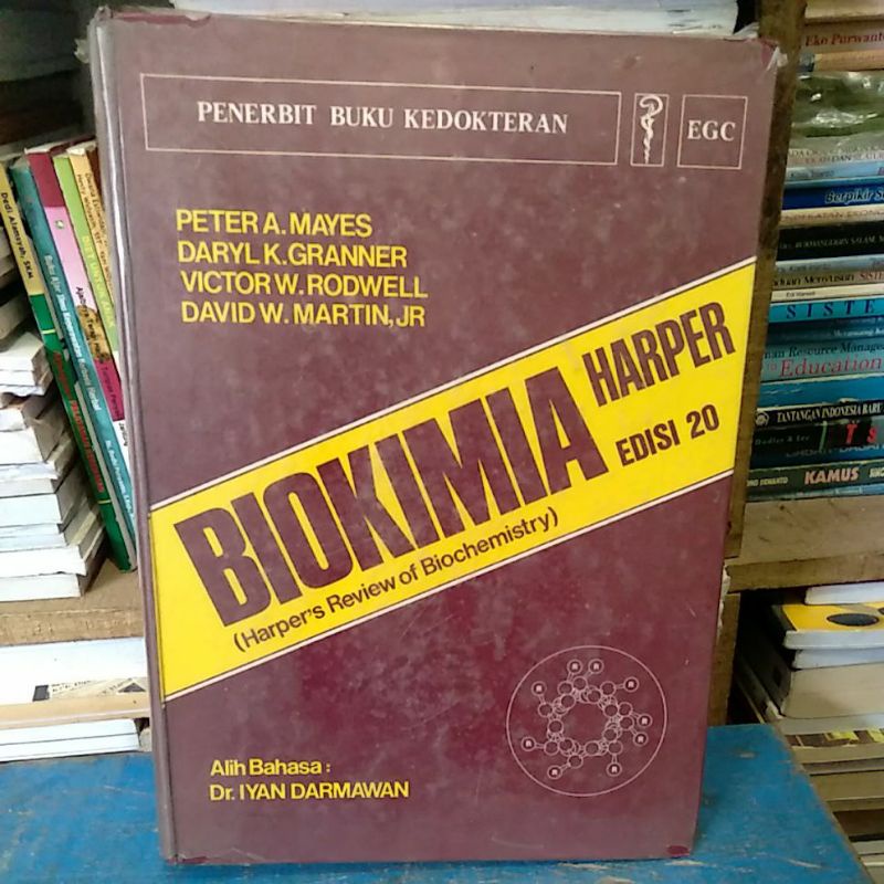 biokimia Harper edisi 20 buku bekas layak dibaca