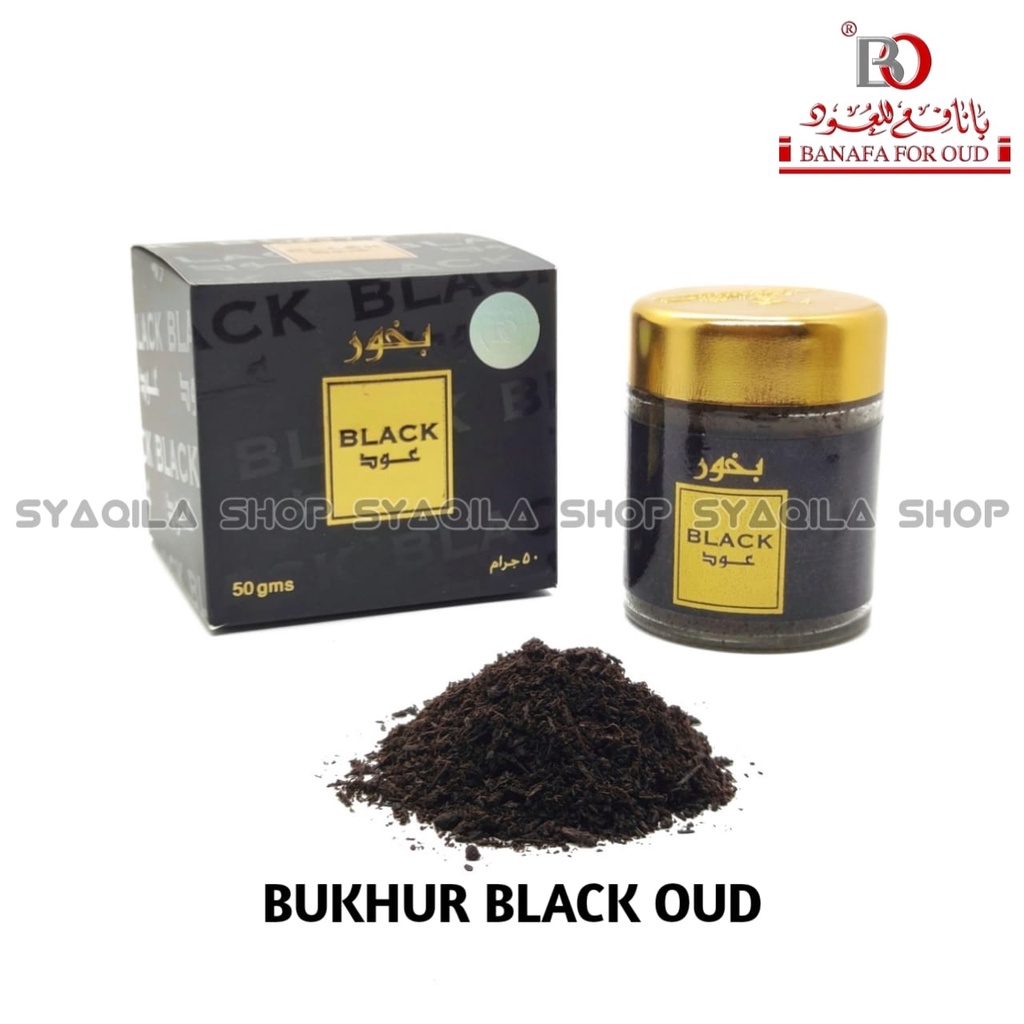 Bukhur Buhur Black Oud BO Bakhoor Dupa Arab Original Saudi Bakhour Banafa For Oud