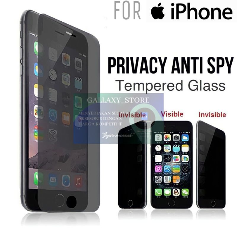 A/S- CERAMIC SPY MATTE FOR IPHONE ANTI SPY / ANTI INTIP / TEMPERED GLASS / SCREEN GUARD/ TG / PELINDUNG LAYAR IPHONE 6/6+/7/8/7+/8+/X/XS/XR/XS MAX/11/11PRO/11 PRO MAX/12MINI/12/12PRO MAX 13 mini 13 13pro 13 pro max 14 PRO MAX 14+