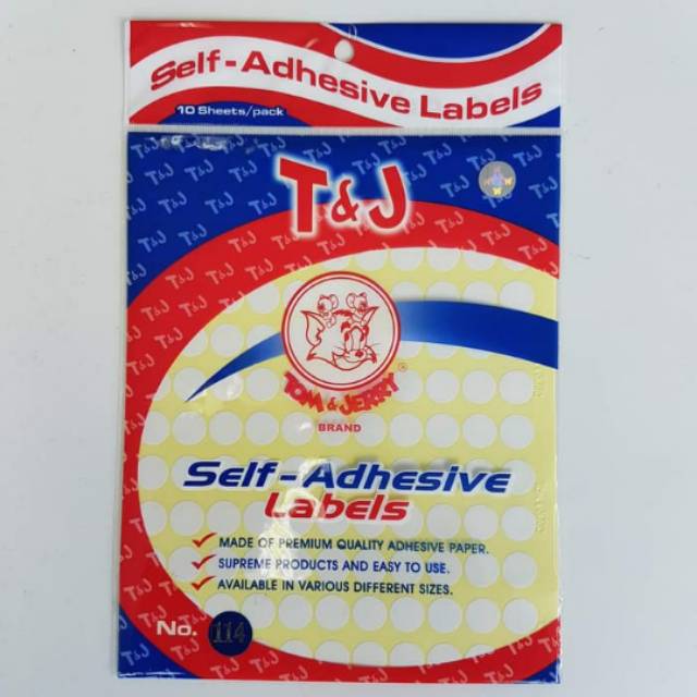 

Label Tom Jerry 114 bulat