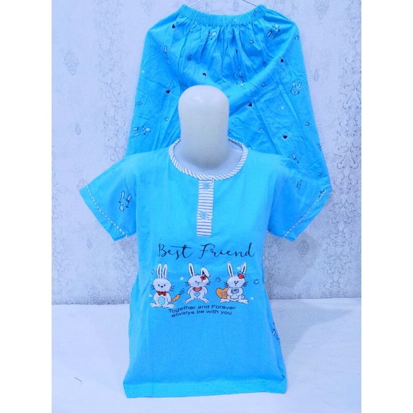 baju tidur 3/4 tanggung tessa Ld 90-1