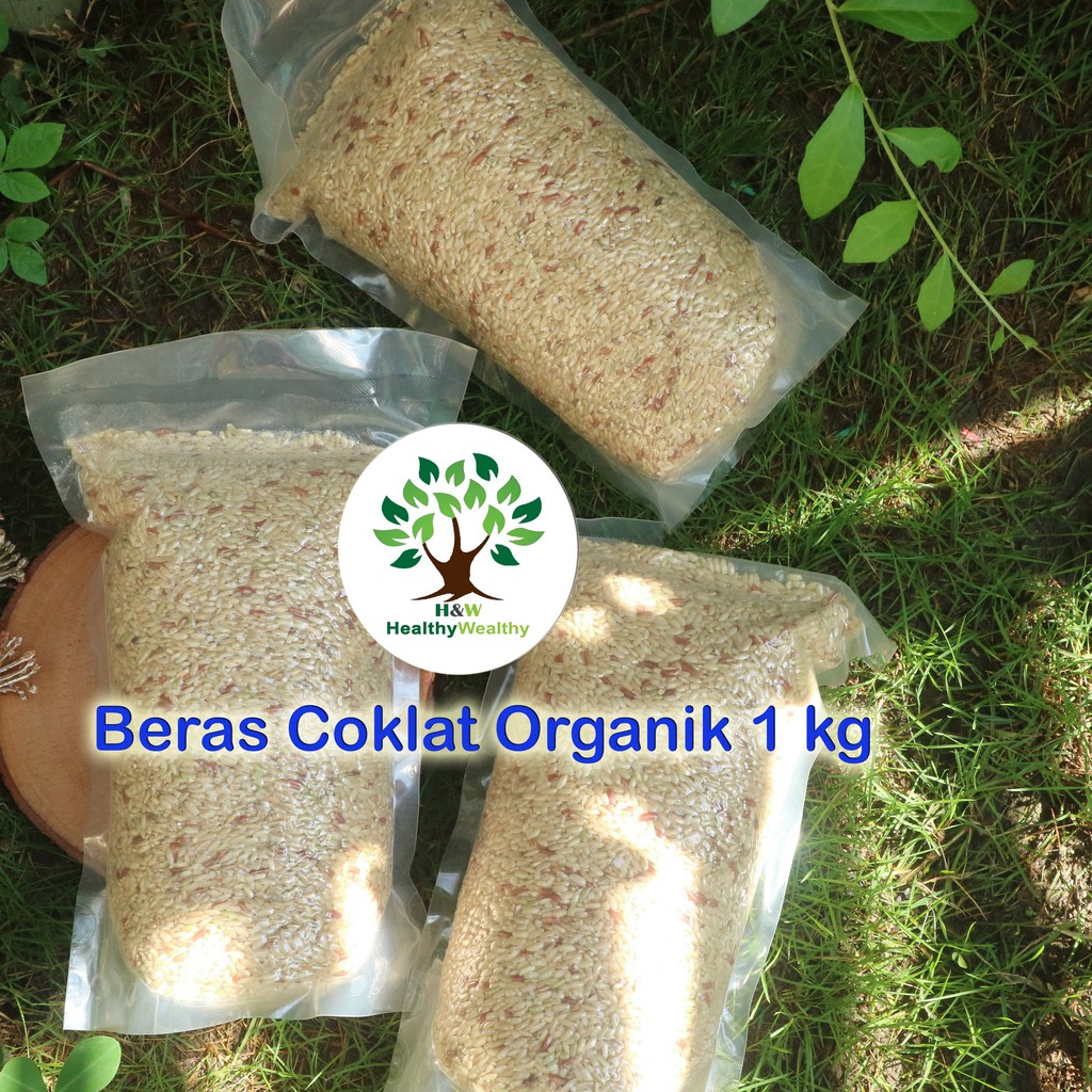 

Beras Coklat Organik | Organic Brown Rice | 1 kg