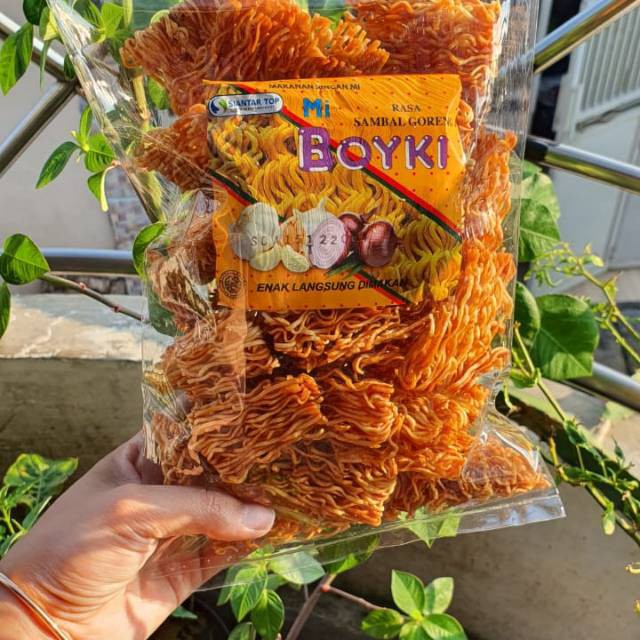 

SNACK KILOAN BOYKI MIE ORI REPACK MURAH 350 gr