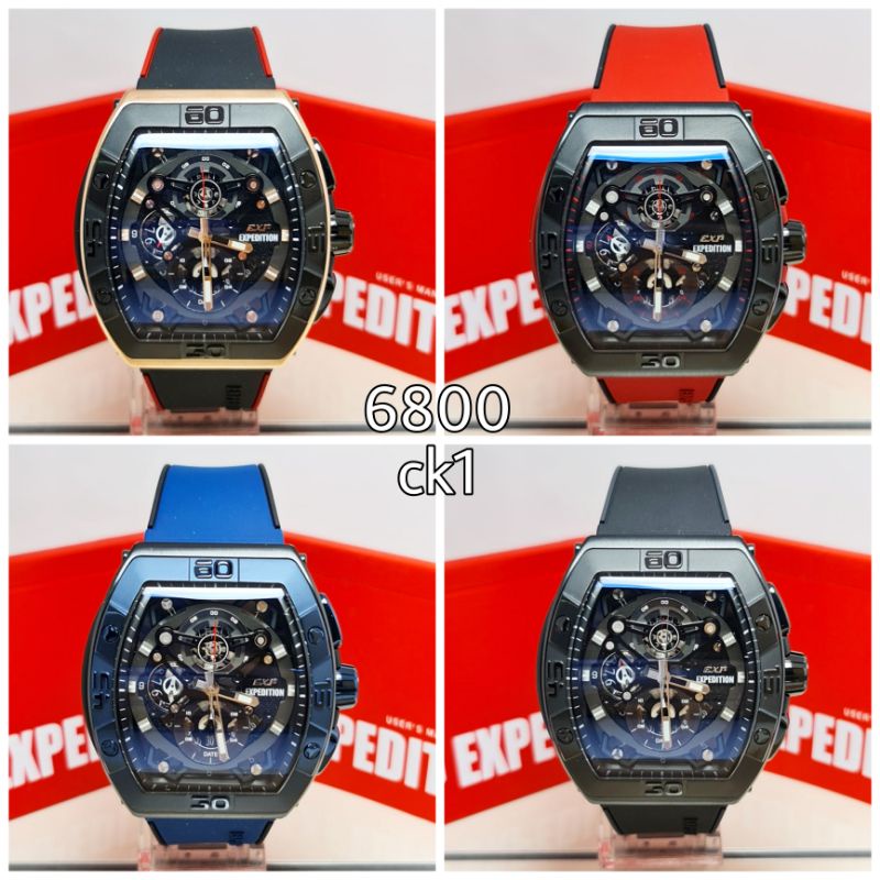 Jam tangan Pria Expedition E6800M 6800 ORIGINAL BERGARANSI RESMI