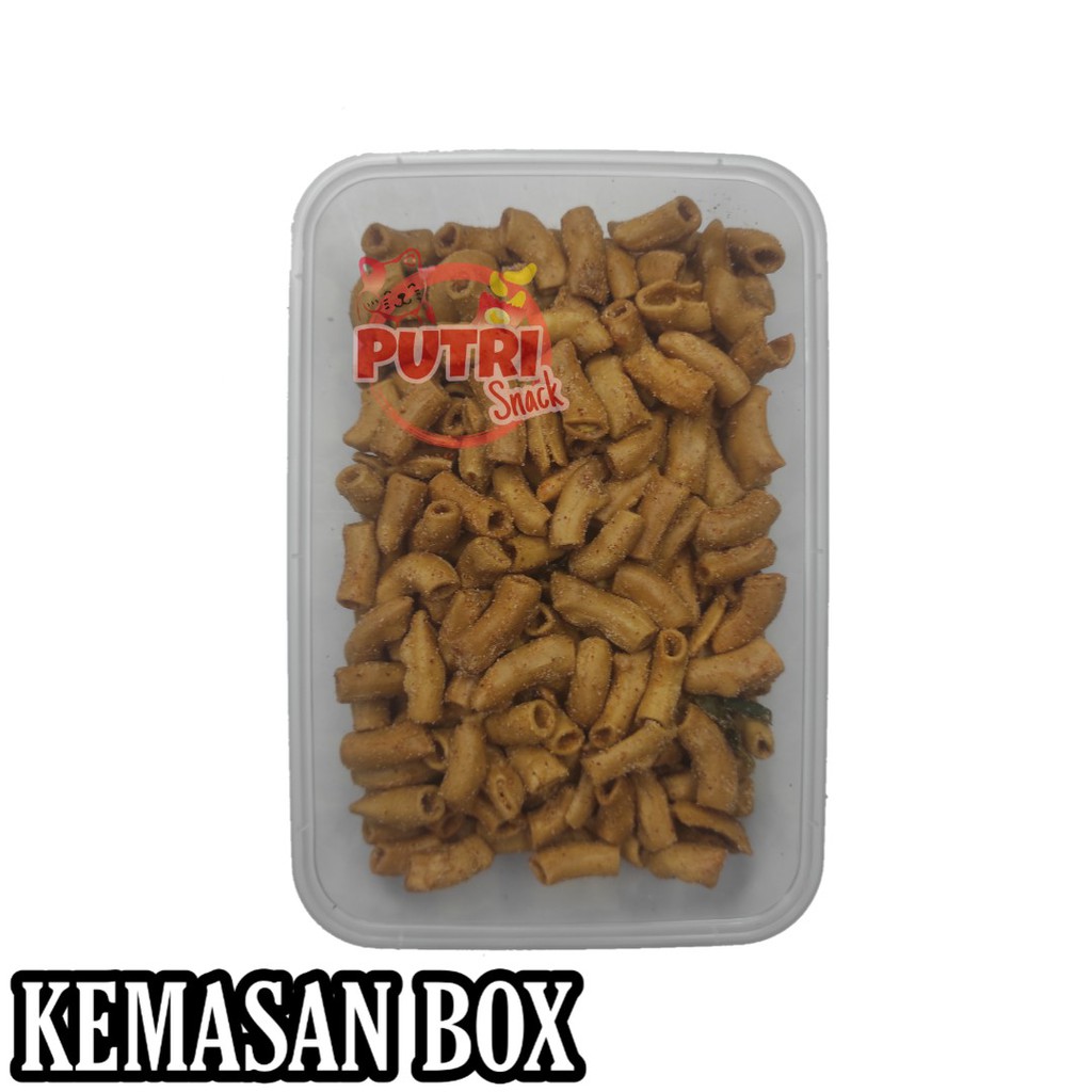 Makaroni Bantet Seblak Kering 100gr Daun Jeruk