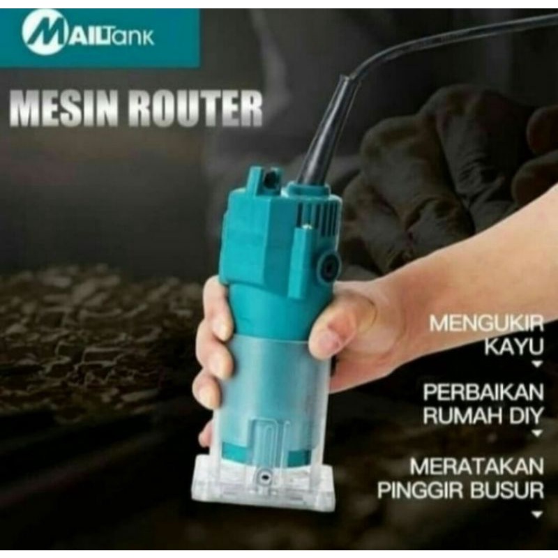 mesin profil / router kayu/ trimer mailtank