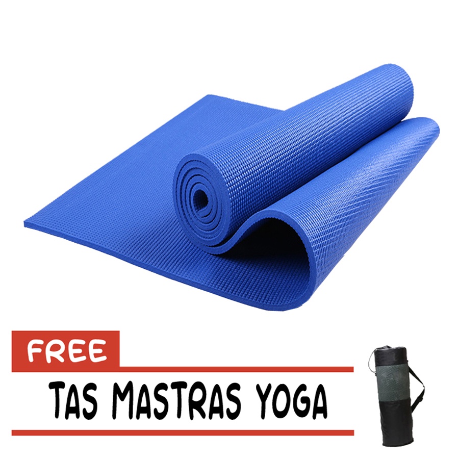 Matras Antii Slip Teball Surabaya Yoga matras Anti Slip Dan Warna Cantik Quality Premium - INTERESTING DEKORATION-MATRAS-BLUE