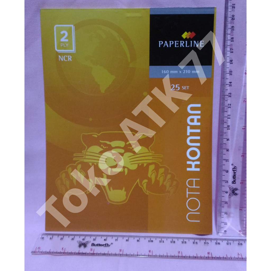 

Nota 2 Dua Ply Rangkap Besar NCR Paperline 1pcs READY STOCK