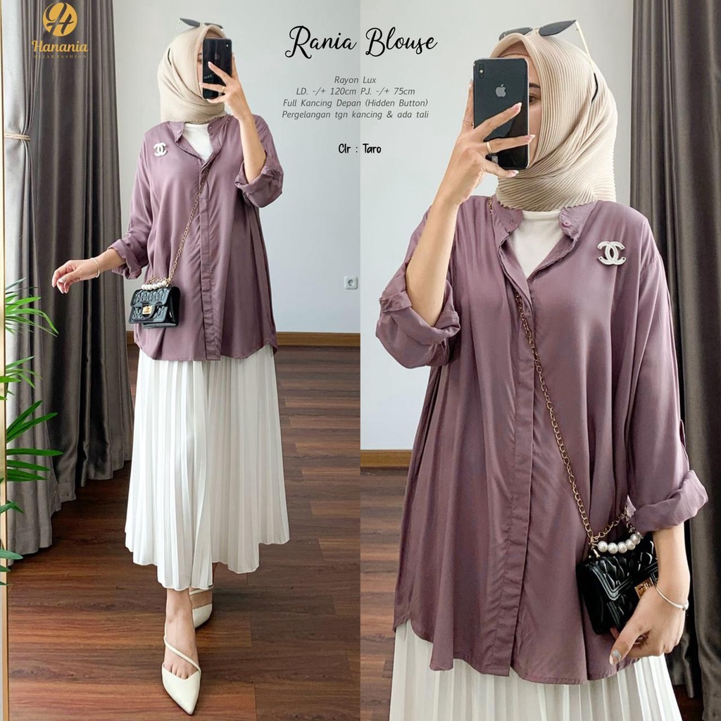 RANIA BLOUSE TOP OVERSIZE ORIGINAL HANANIA RIJEK
