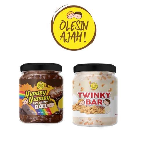 

Promo OlesinAjah Selai Yummy yummy 200Gr + Twinky Bar 200Gr
