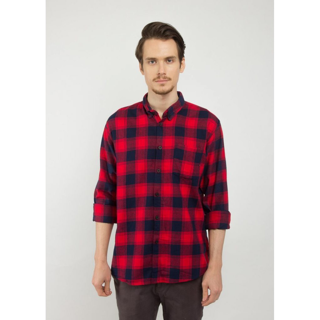 

Erigo Flannel Ticosa Red