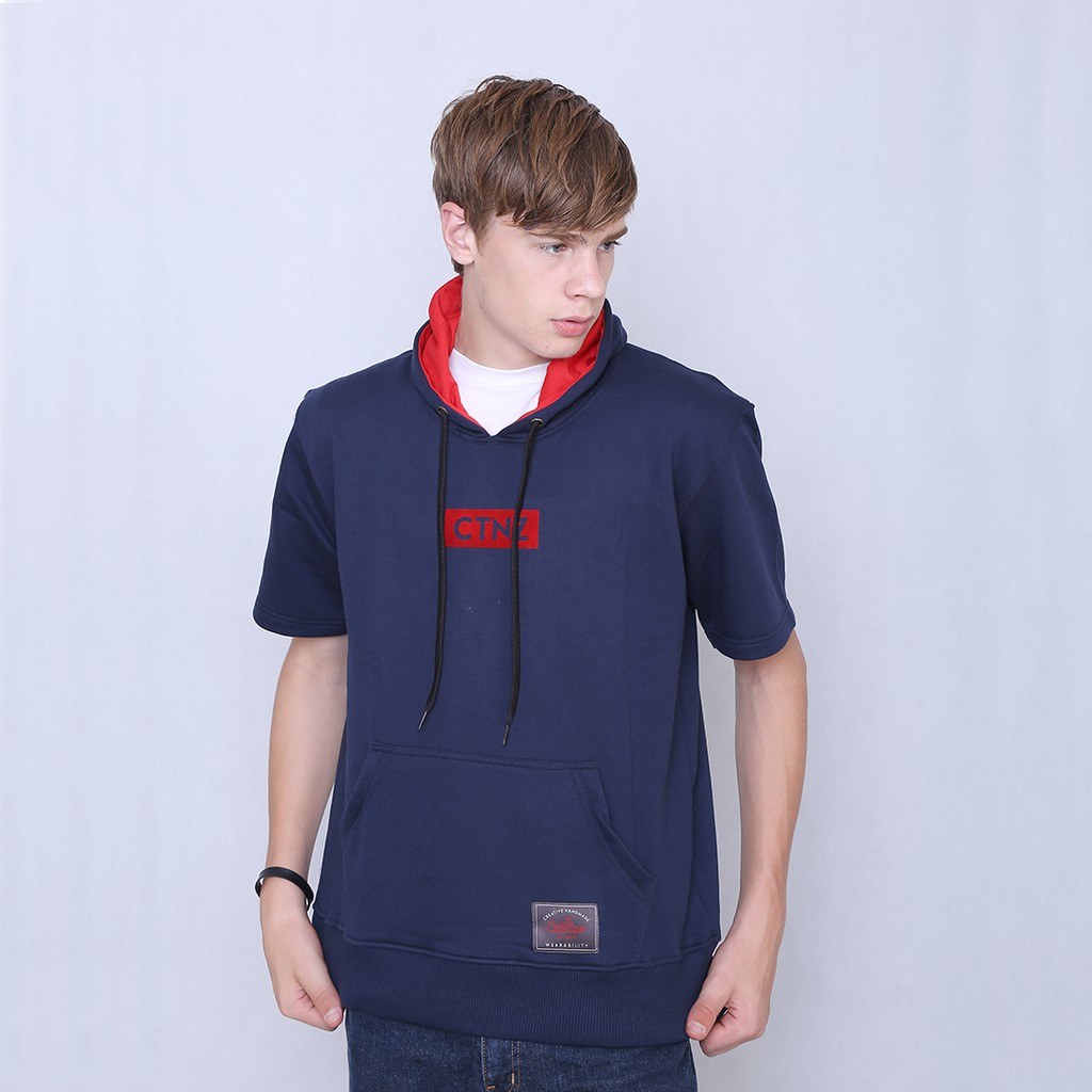 Sweater Lengan Pendek / Sweater Hoodie Distro / Sweater Pria - PL 456