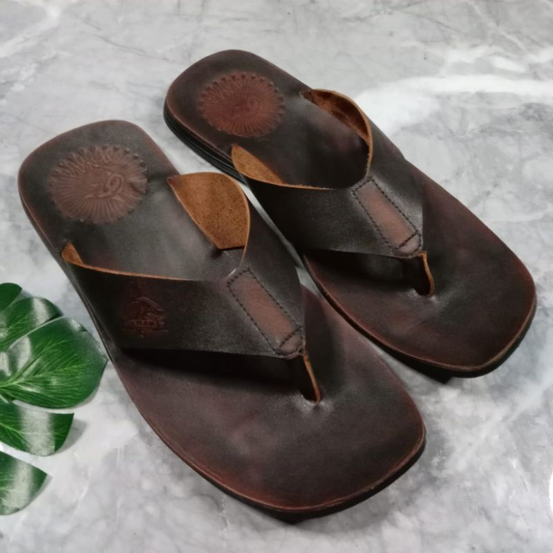 SANDAL JEPIT PRIA KULIT ASLI/ SANDAL PRIA KULIT ASLI