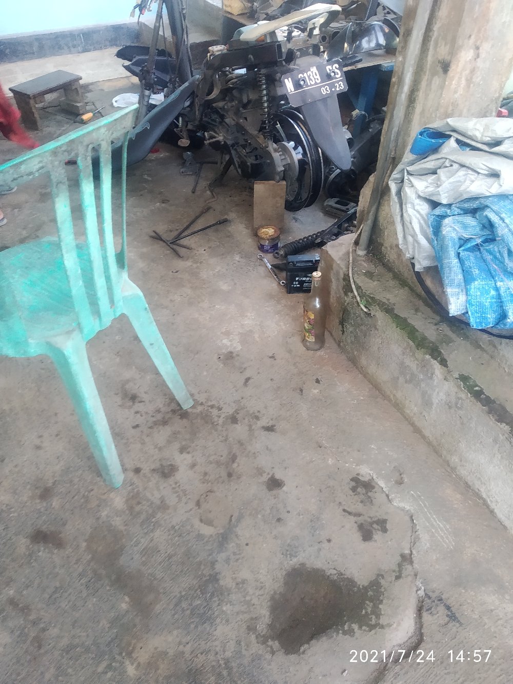 Termurah Selang Air Benang 5/8 2 Mm Bening Propeller/gold Coin Per Meter