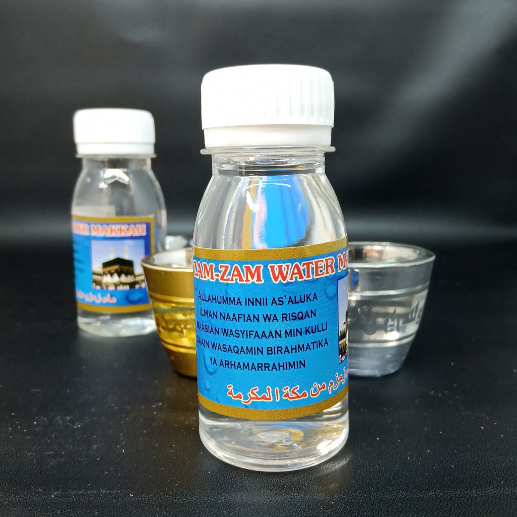 

Air zamzam kemasan 80ml ORIGINAL Mekkah